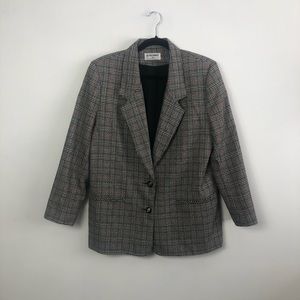Alfred Dunner Plaid blazer